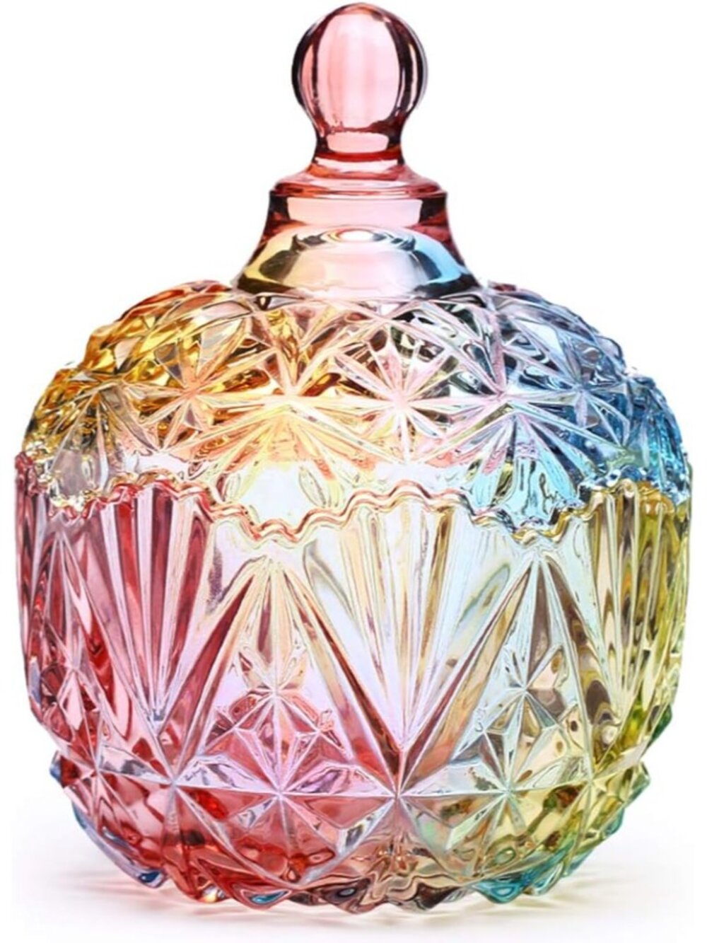 9oz Glass Candy Dish,Candy Dish for Office Desk 1 Pack